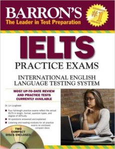 Libro Barron's para IELTS preparation course